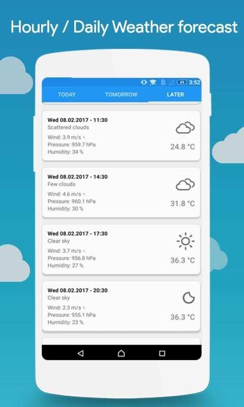Weather स्क्रीनशॉट 8