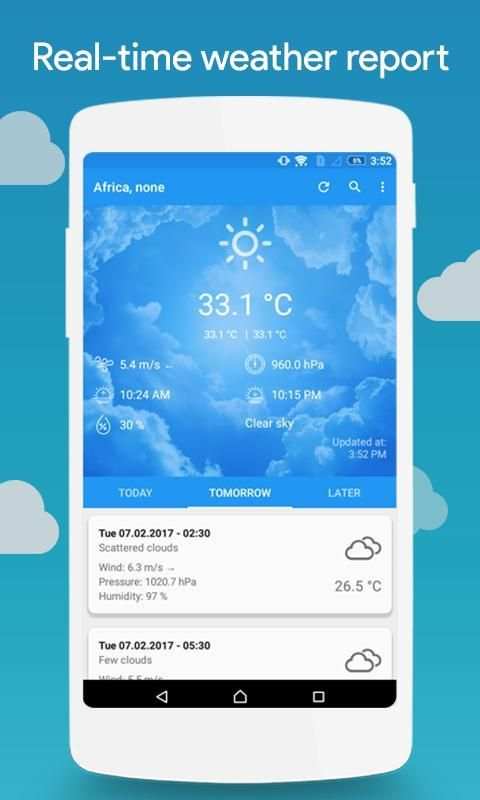 Weather स्क्रीनशॉट 9