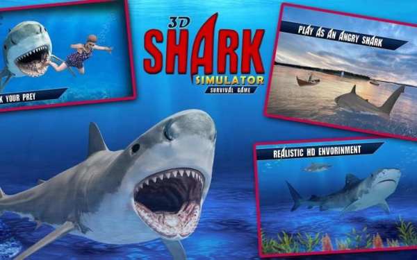 3D Shark Simulator: Survival Game screenshot 3