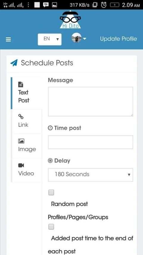 Auto Post Facebook स्क्रीनशॉट 4