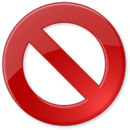 Message and call blocker icon