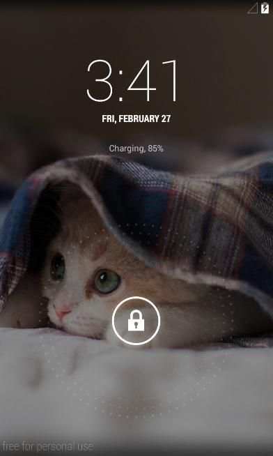 Cute Cat Wallpaper HD 1 تصوير الشاشة