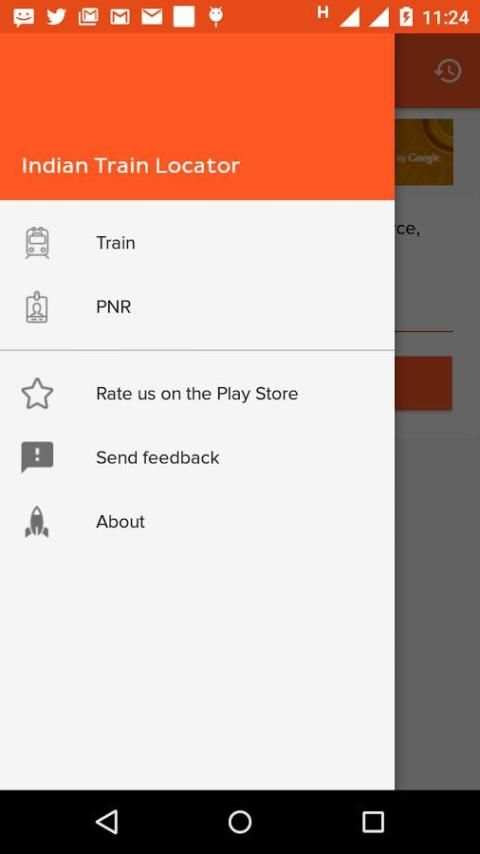 Indian Train Locator स्क्रीनशॉट 5