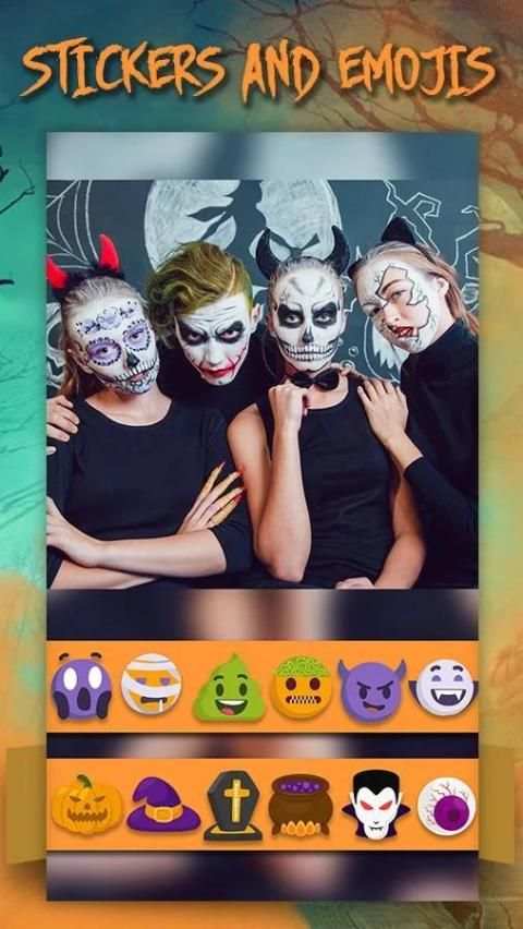 Halloween Photo Editor - Scary Mask screenshot 1