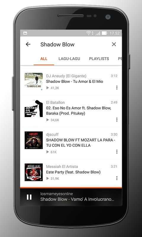 Shadow Blow All Songs 2 تصوير الشاشة