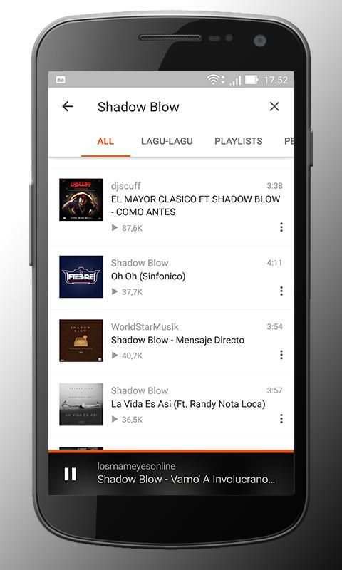 Shadow Blow All Songs 3 تصوير الشاشة