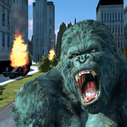 Angry Gorilla City Attack Mission icon