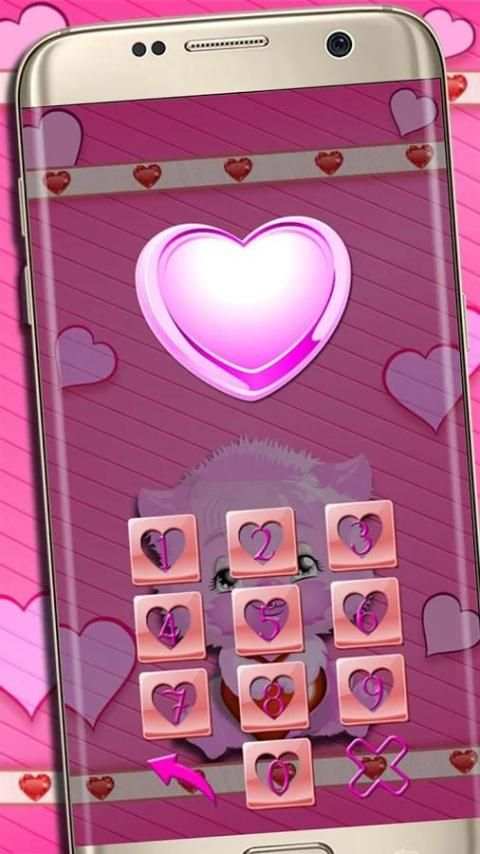 Pink Kitten Locker Theme screenshot 5