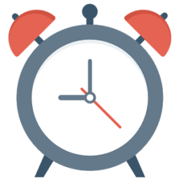 alarm clock with song ringtones иконка