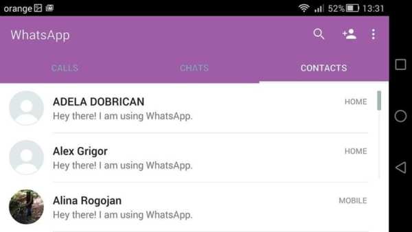 Whatsaap color themes скриншот 2