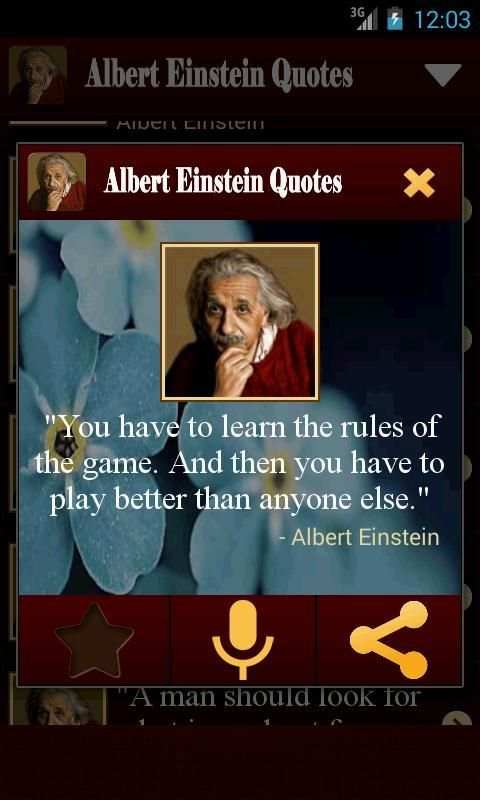 Albert Einstein Quotes Free скриншот 4