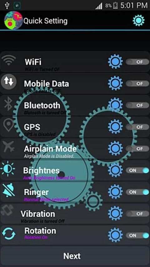 Quick Smart Settings screenshot 2