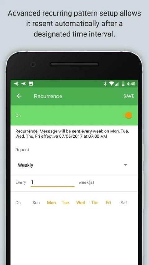 Air Messenger: Auto reply & Scheduled messages screenshot 1