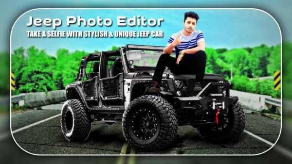 Jeep Photo Editor : Photo With Sport Jeep 4 تصوير الشاشة