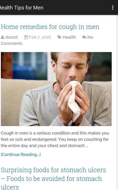 Men Health Tips स्क्रीनशॉट 1