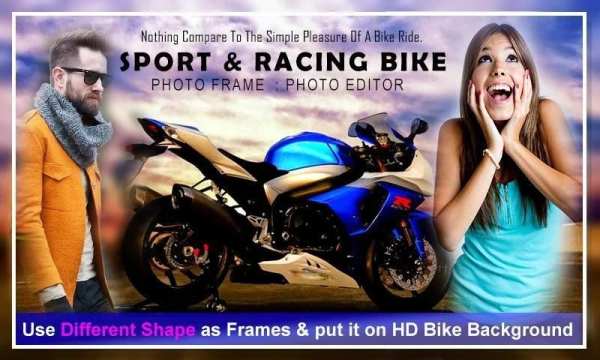 Bike Photo Frame : Bike Photo Editor 1 تصوير الشاشة