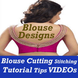 How to Learn Blouse Cutting Stitching Design VIDEO आइकन