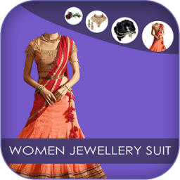 Women Jewellery Suit Photo Editor иконка