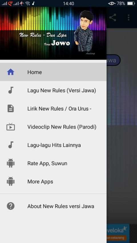 New Rules versi Jowo (Ora Urus Alif Rizq) screenshot 6