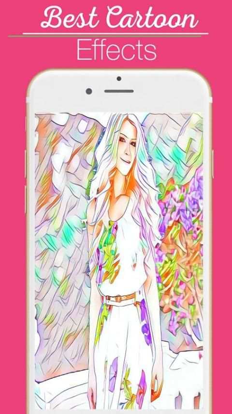 Cartoonizer - cartoon art photo effect editor screenshot 1