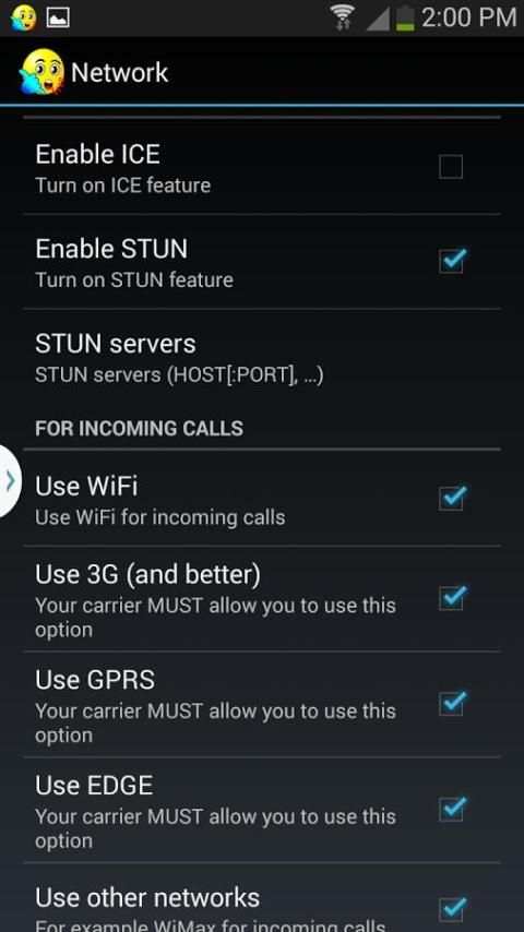 FreeCalls screenshot 1