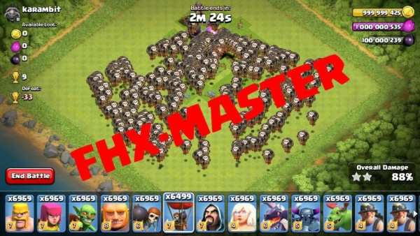 FHX-MASTER COC SERVER स्क्रीनशॉट 1