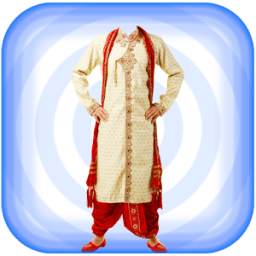 Man Sherwani Suit Photo Editor - Sherwani Dresses