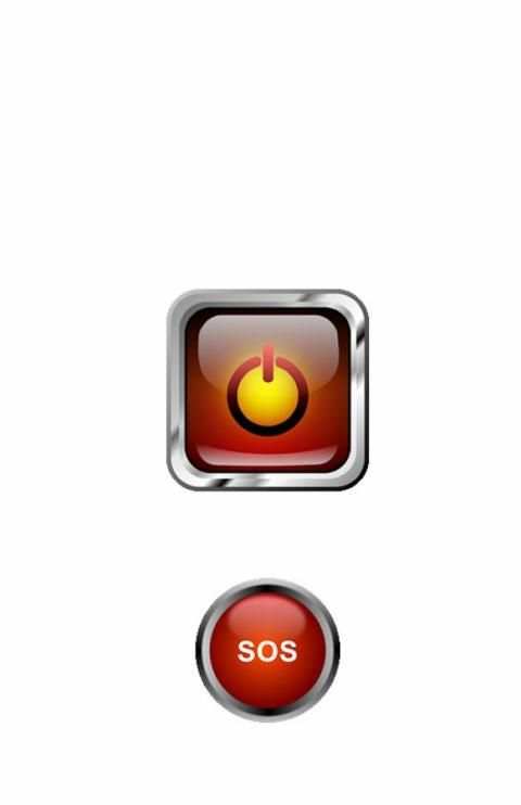 LED Flashlight Button screenshot 2