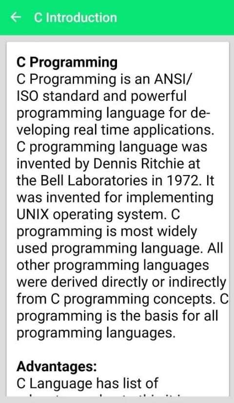 C Programming स्क्रीनशॉट 5