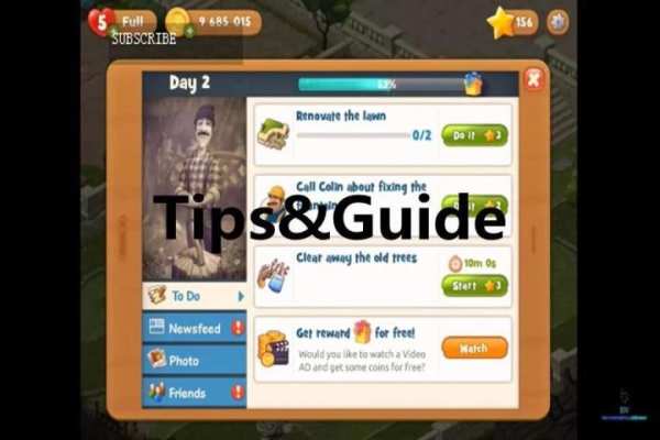 Cheats&Tips for Gardenscapes 1 تصوير الشاشة