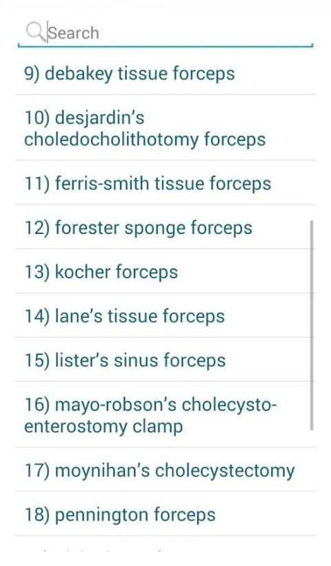 General Surgery Instruments скриншот 4