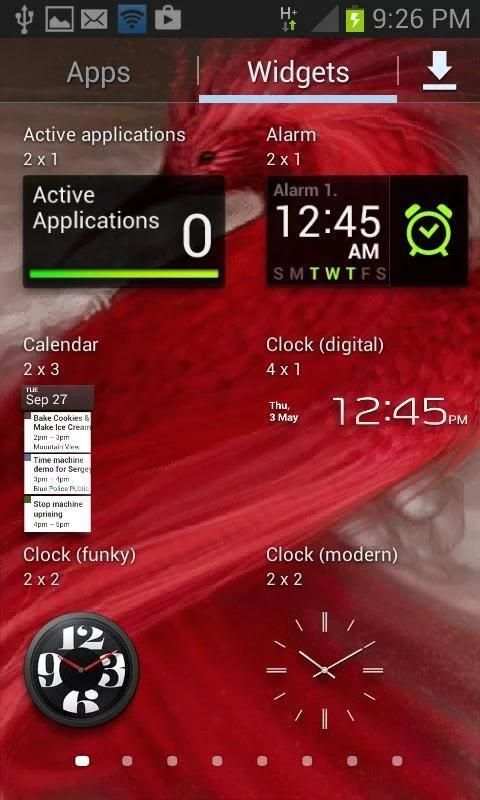 Red Bird Live Wallpaper screenshot 1