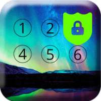 Northern Light PIN Lock Screen