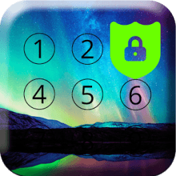 Northern Light PIN Lock Screen أيقونة