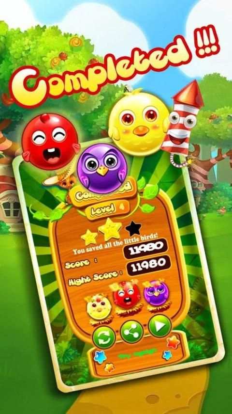 Bubble Bash Bubble Bird Rescue स्क्रीनशॉट 5