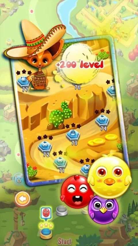 Bubble Bash Bubble Bird Rescue स्क्रीनशॉट 8
