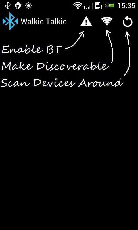 Bluetooth Walkie Talkie 5 تصوير الشاشة