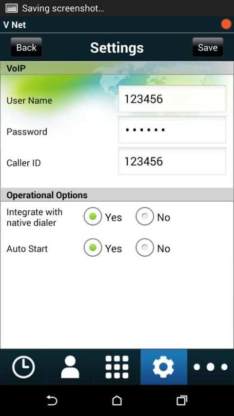 V Net screenshot 3