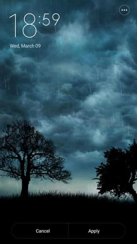 Live Storm Free Wallpaper 4 تصوير الشاشة