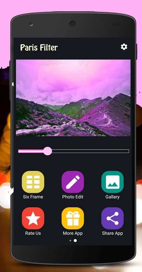 Paris Camera Filter скриншот 4