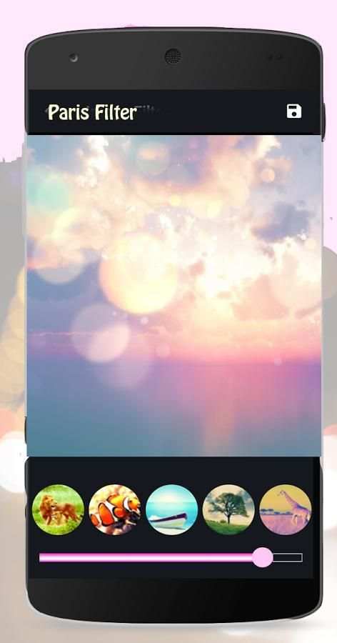 Paris Camera Filter скриншот 2