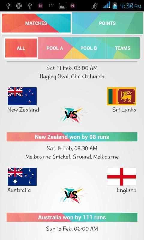 Cricket World Cup Craze 2015 screenshot 4