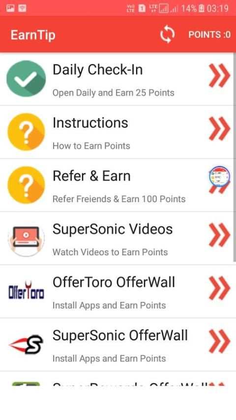 EarnTip - Free Paytm and Paypal Cash 3 تصوير الشاشة