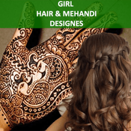 Girl Hair Style &amp; Mehandi Designe Offline 2017 иконка