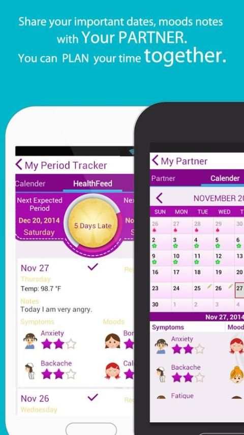 My Period Tracker / Calendar स्क्रीनशॉट 8