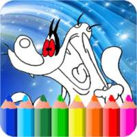Coloring Book For Oggy