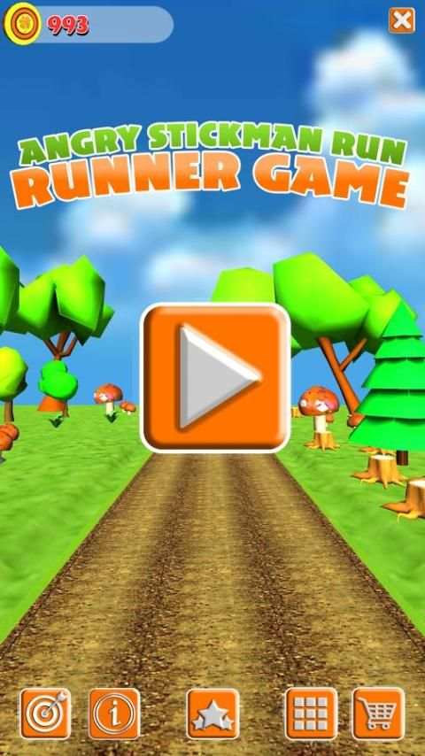 Angry Stickman Run - Running Game screenshot 6