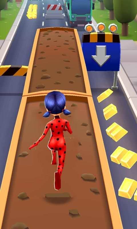 Ladybug Runner Dash скриншот 1