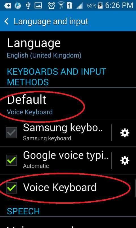 Voice Keyboard скриншот 3
