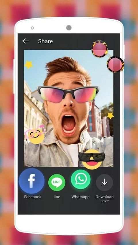 Sunglasses Change Camera- Sunglasses Photo Editor скриншот 1